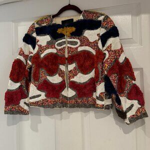 Uterque beaded jacket - size M - NWT